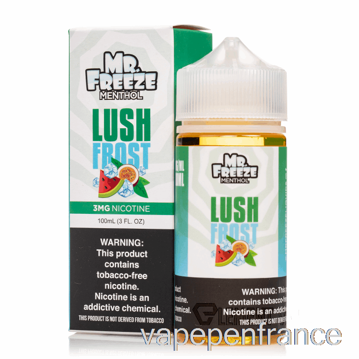 Gel Luxuriant - Mr Freeze - Stylo Vape 100 Ml 0 Mg